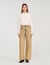 Faded wide-leg jeans