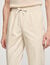 Pantalon droit élastiqué