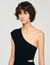 Asymmetrischer Body aus Strick