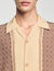 Short-sleeved patterned shirt