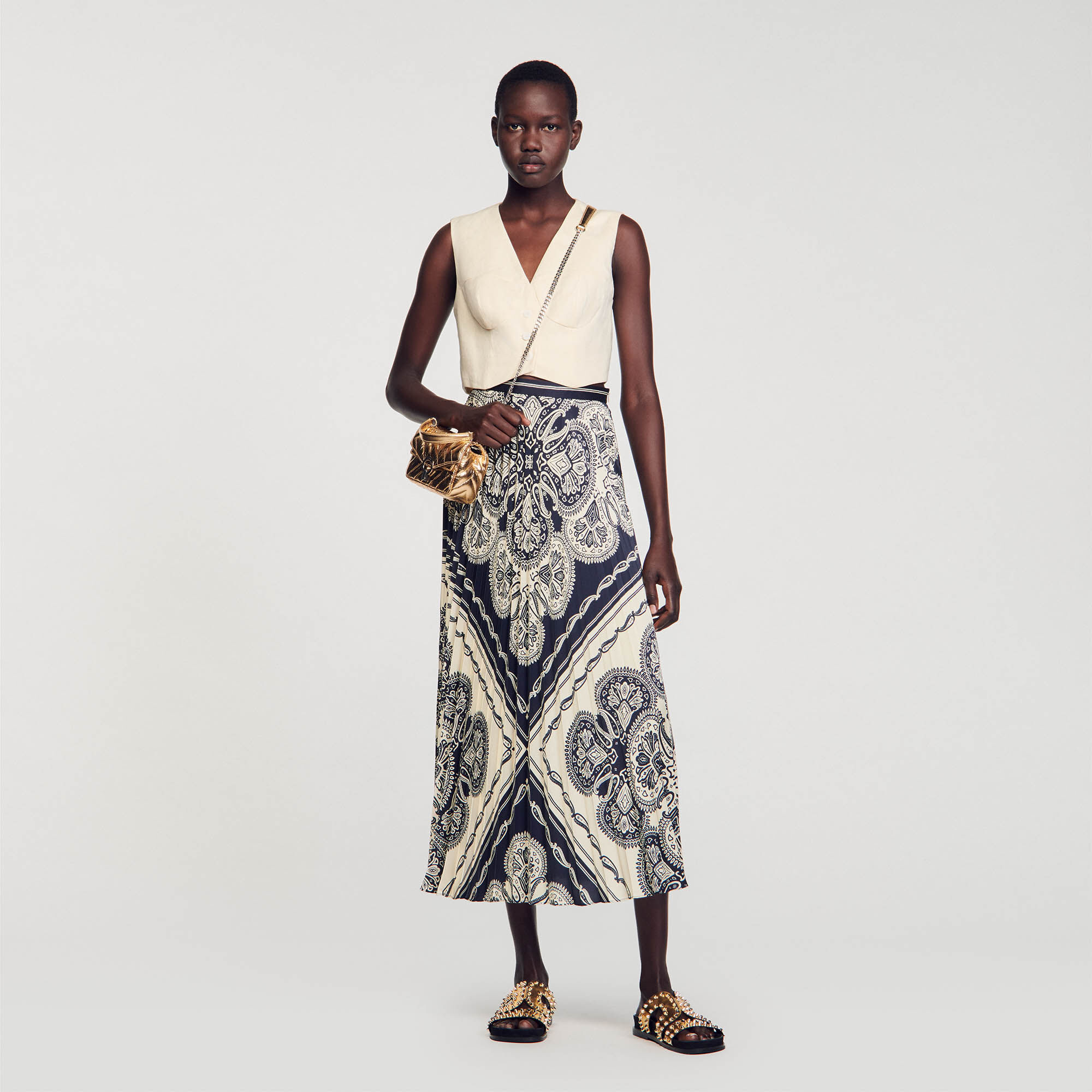 Sandro jupe longue outlet