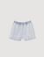 Short en jean strassé et perlé
