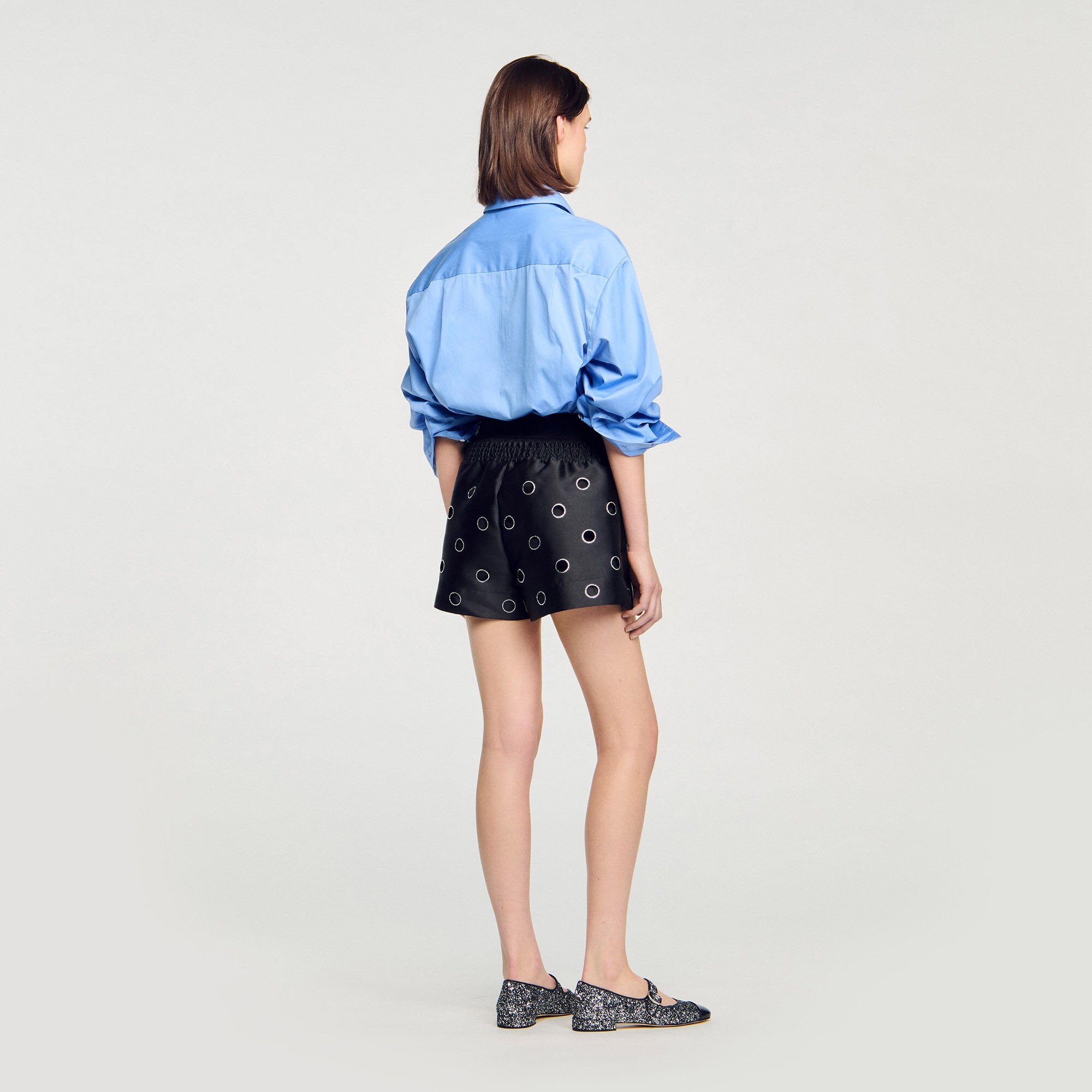 Rhinestone shorts