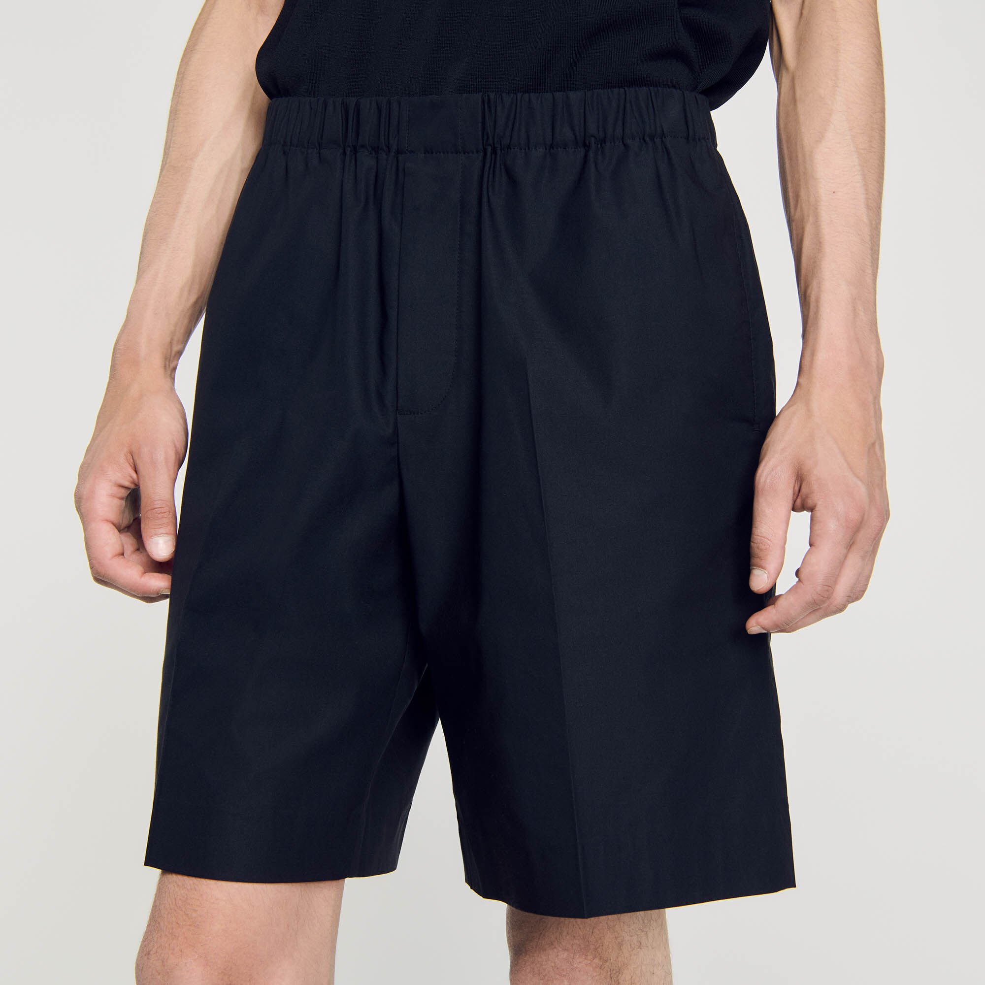 Short en toile de coton
