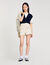 Shorts aus dekorativem Tweed