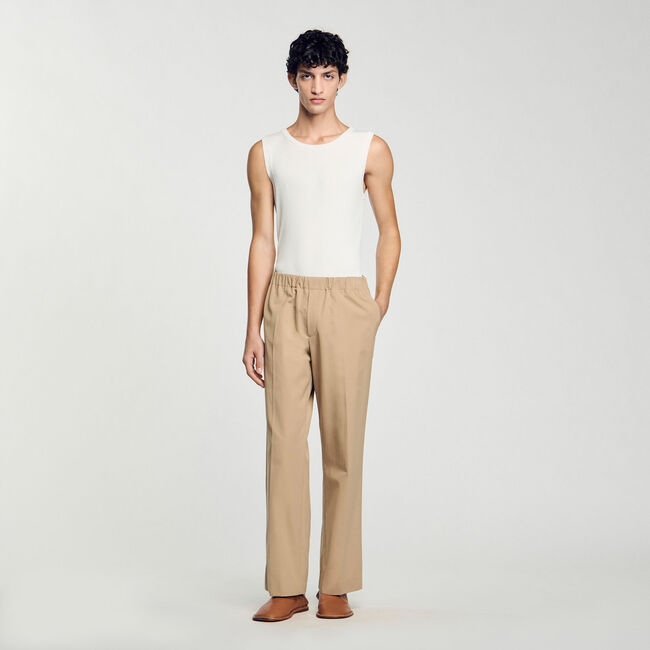 Pantalon large 