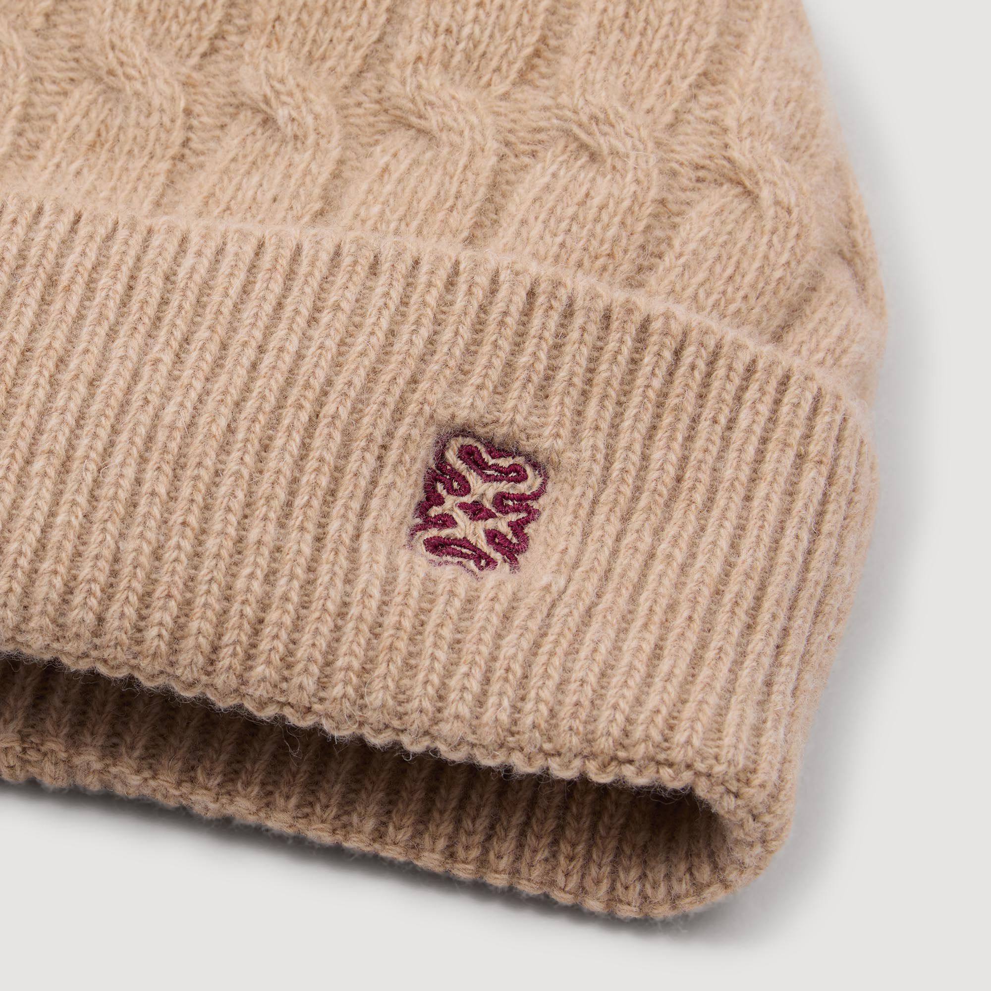 Strickmütze aus Wolle und Kaschmir Strickmütze aus Wolle und Kaschmir