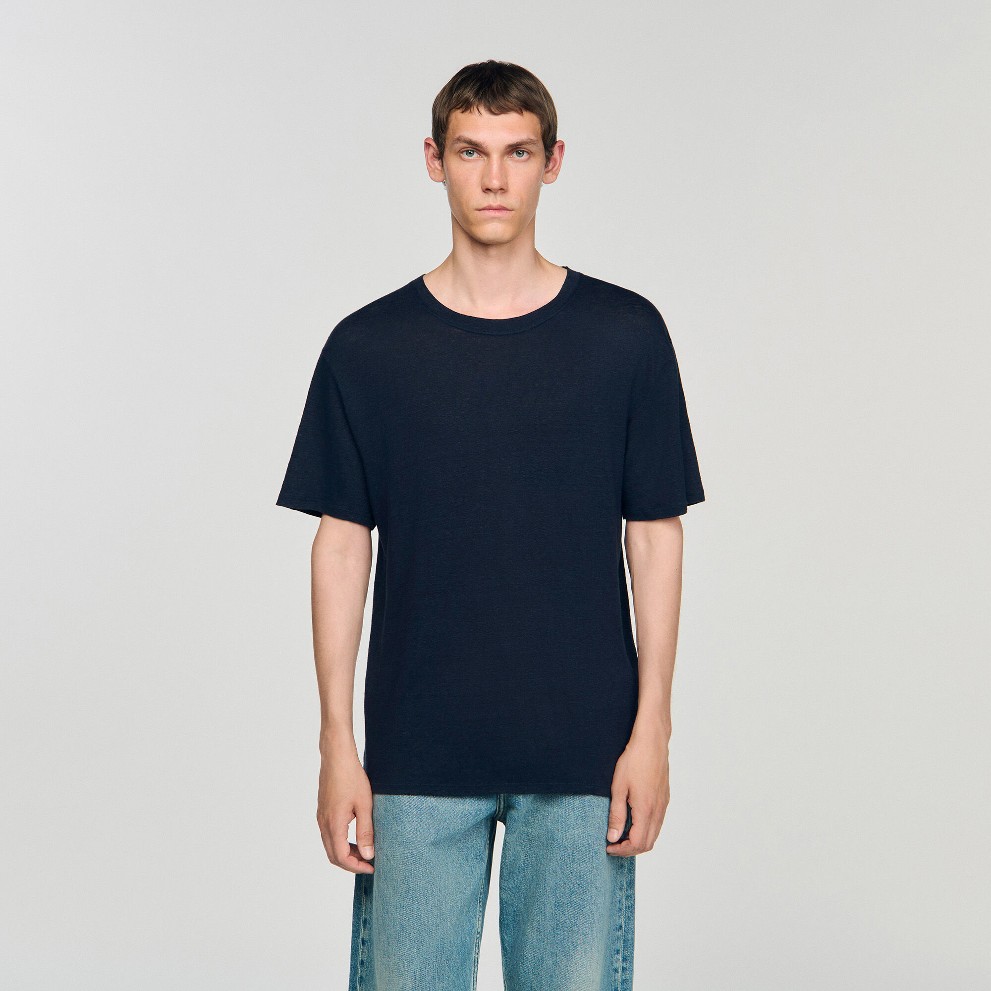 Certified linen T-shirt