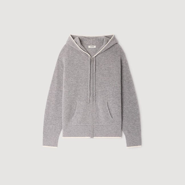 Cardigan mit Kapuze