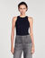 Embroidered vest top
