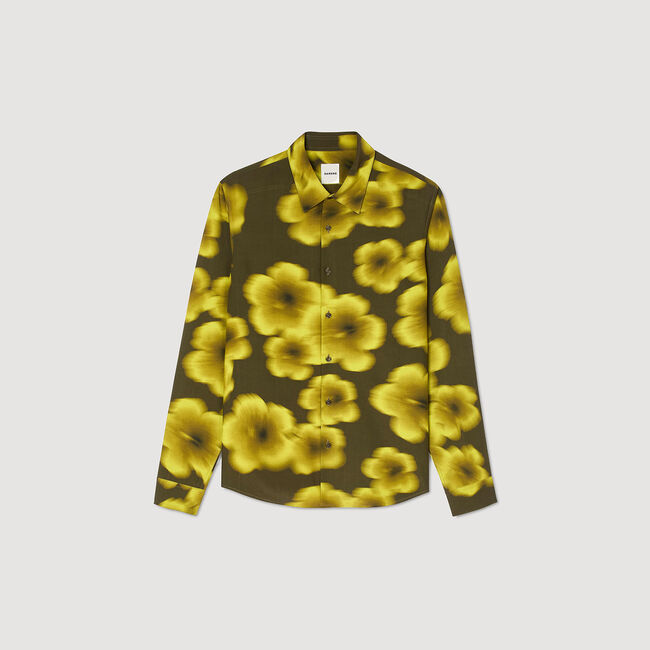 Chemise fluide imprimé fleurs
