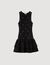 Velvet knit dress