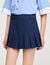 Tailored pleated shorts