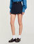 Skort mit originellen Schlaufen 