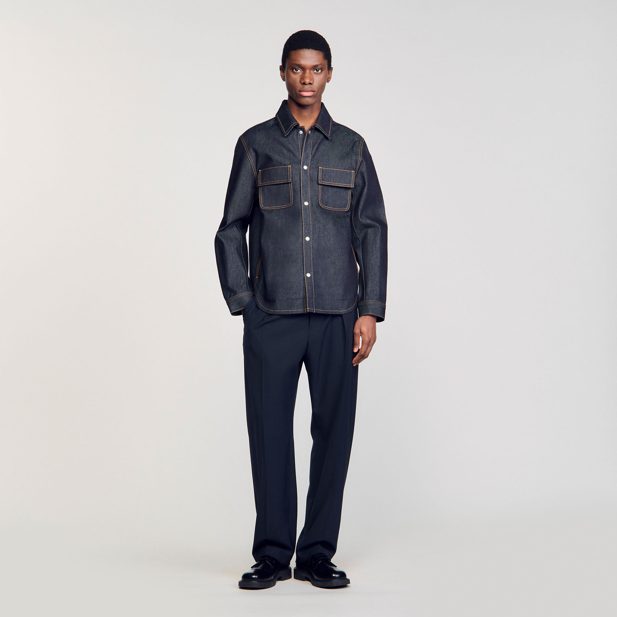 Surchemise en jean