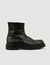 Leather ankle boots