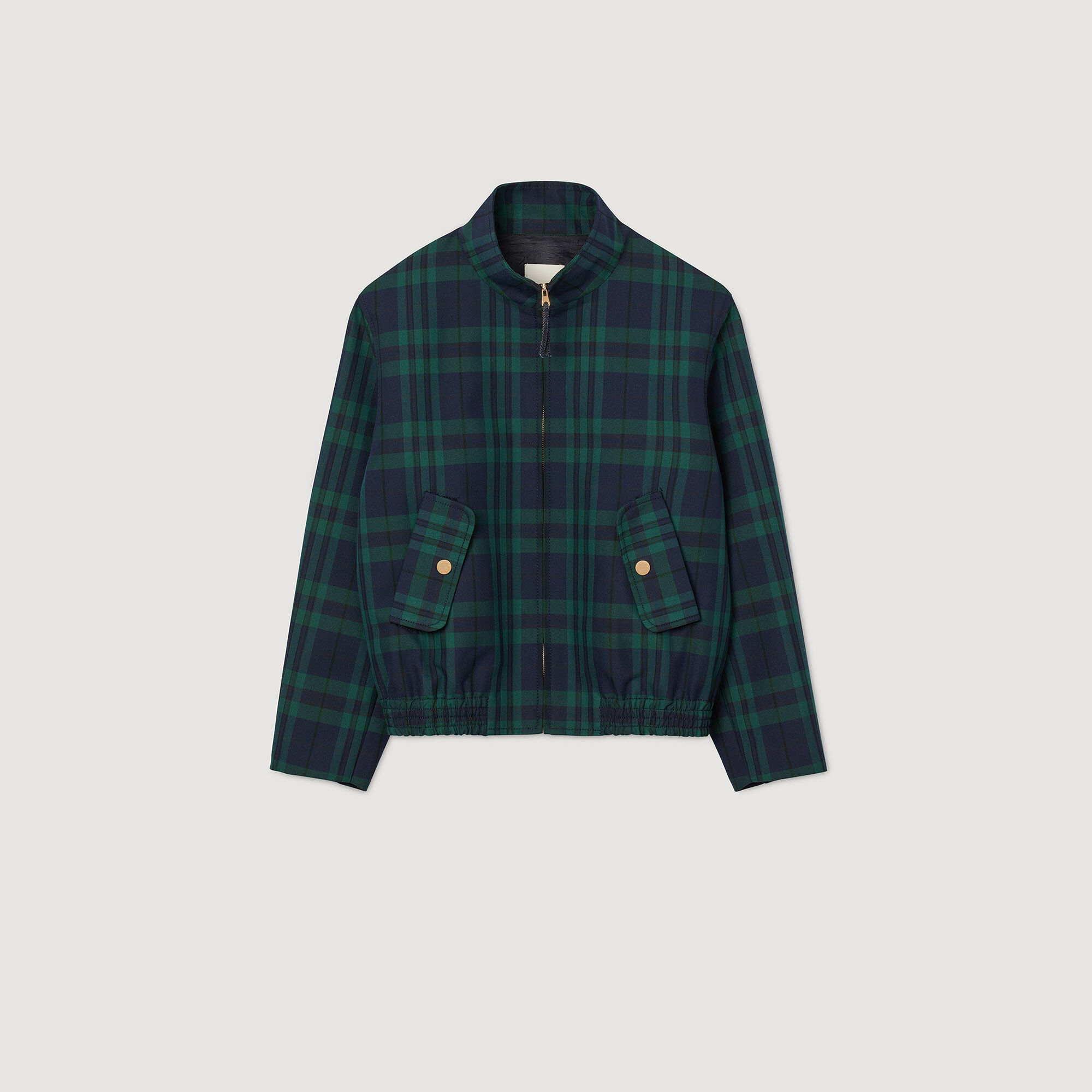 Checked jacket