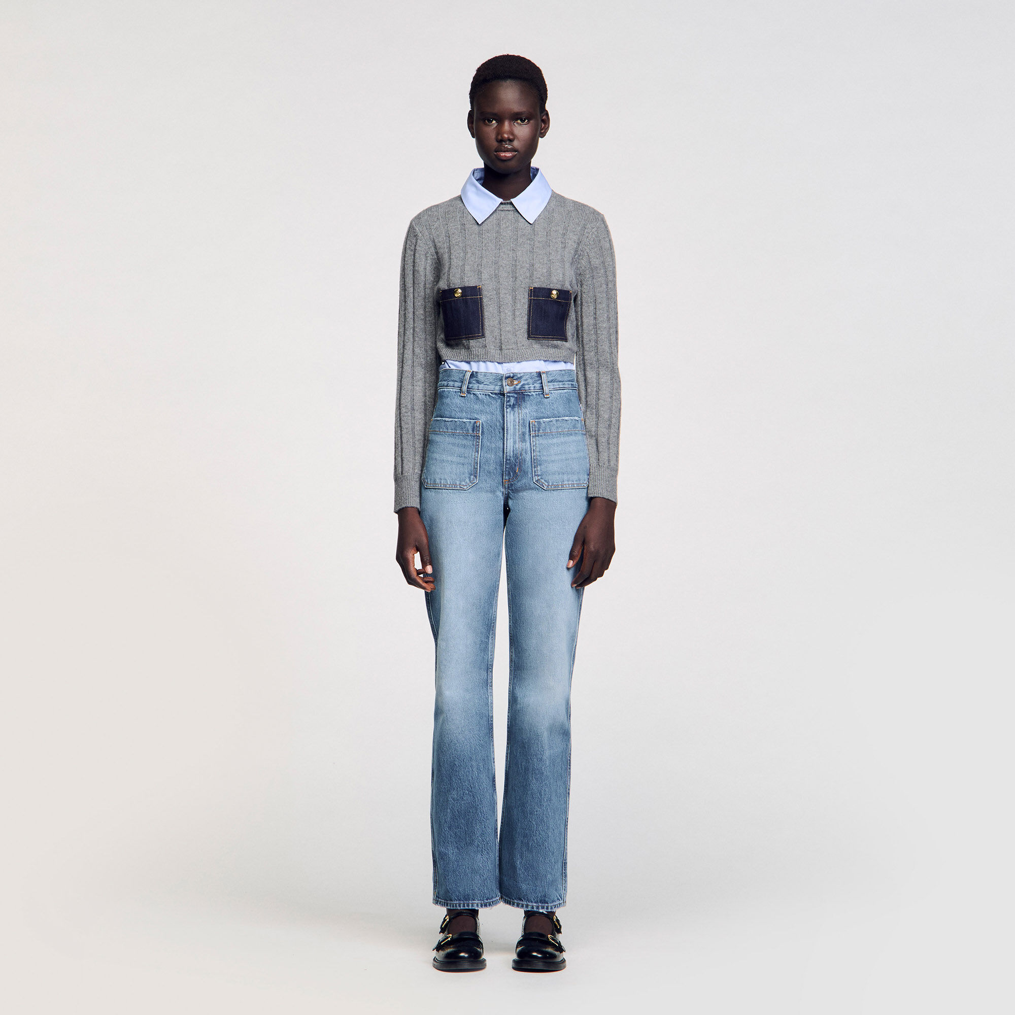 Faded jeans