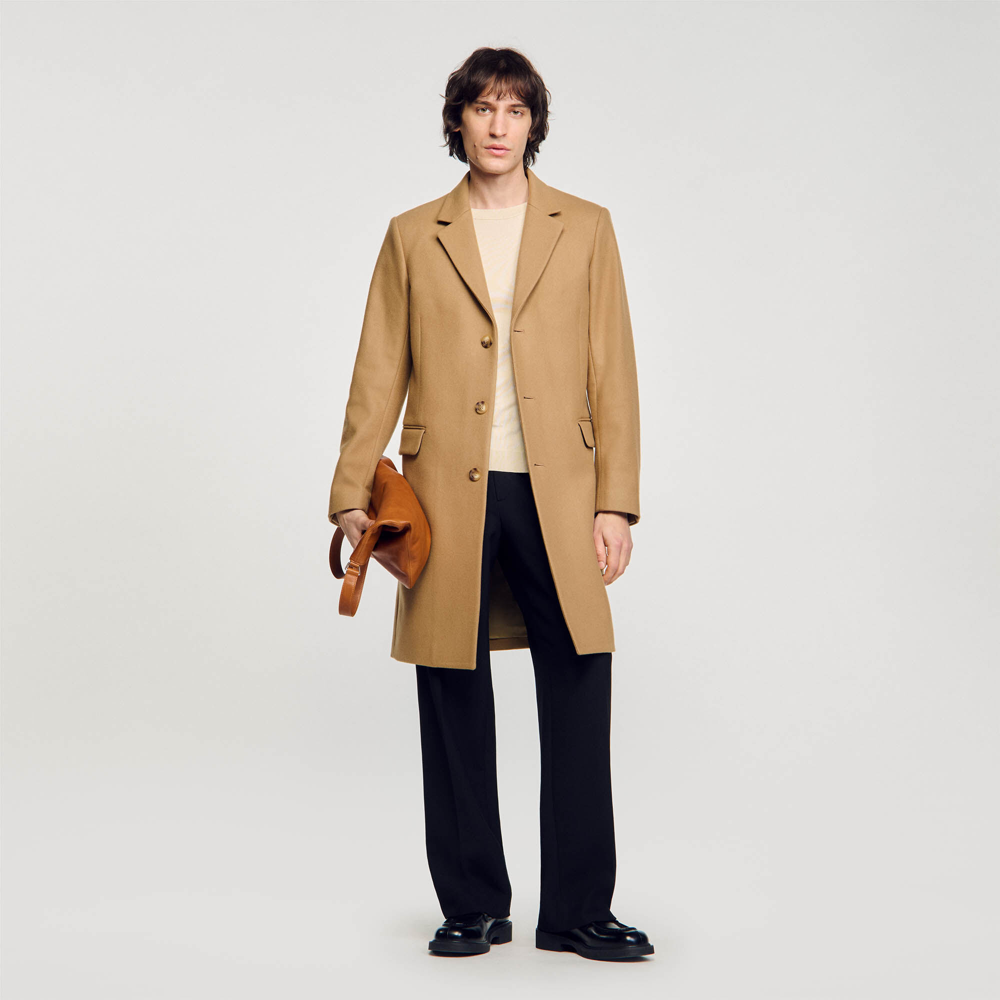 Manteaux en laine pour homme Sandro Paris