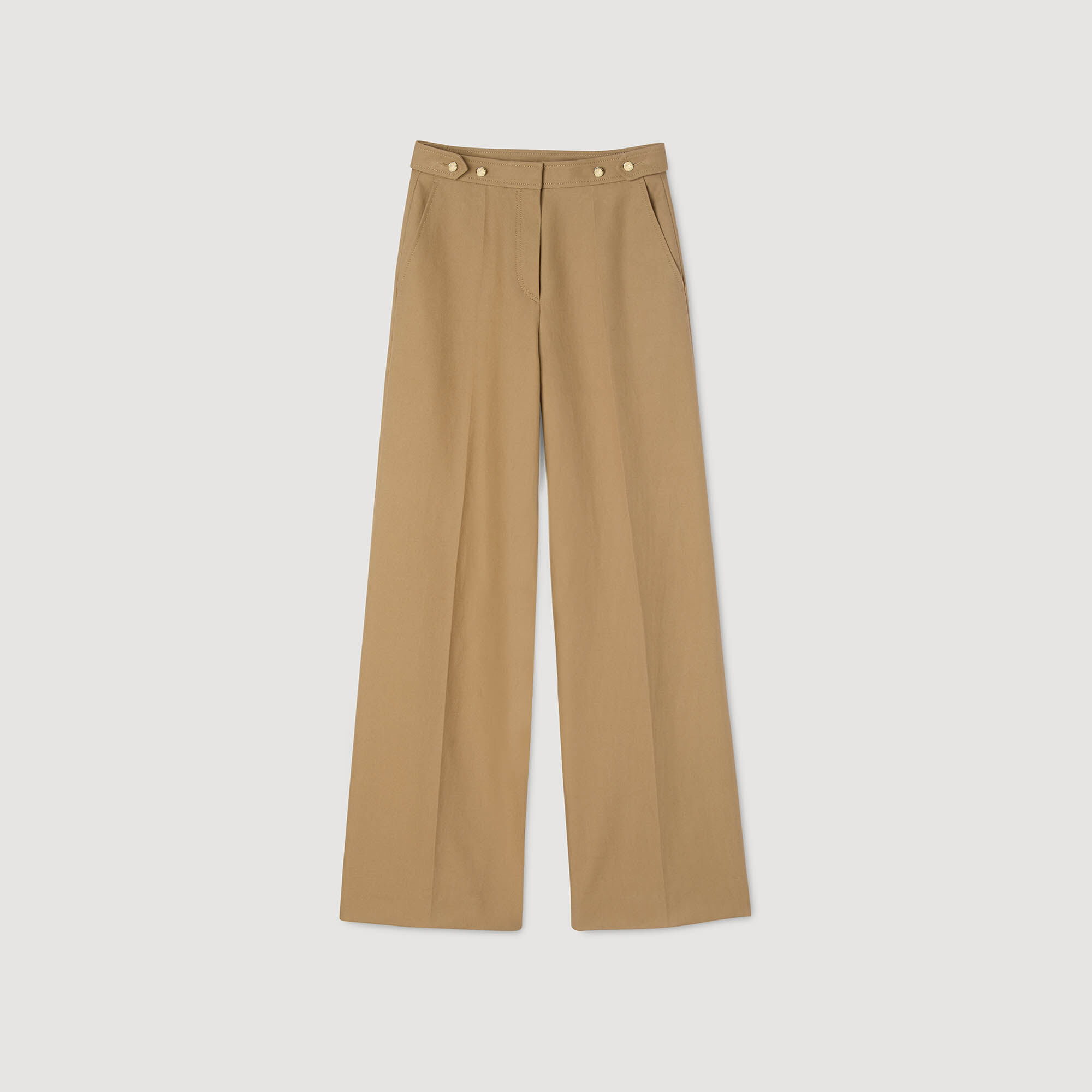 Pantalon de tailleur en coton