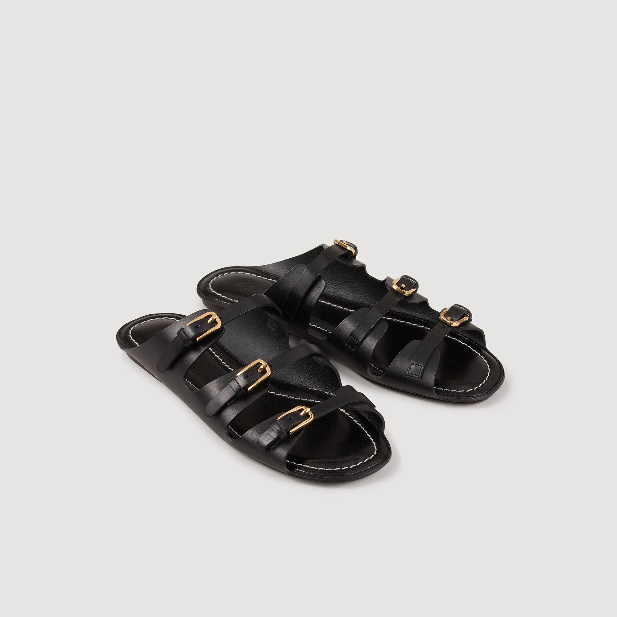 Leather sandals