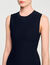 Kurzes zweifarbiges Strickkleid