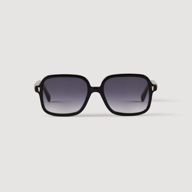 Lunettes de soleil rectangulaires