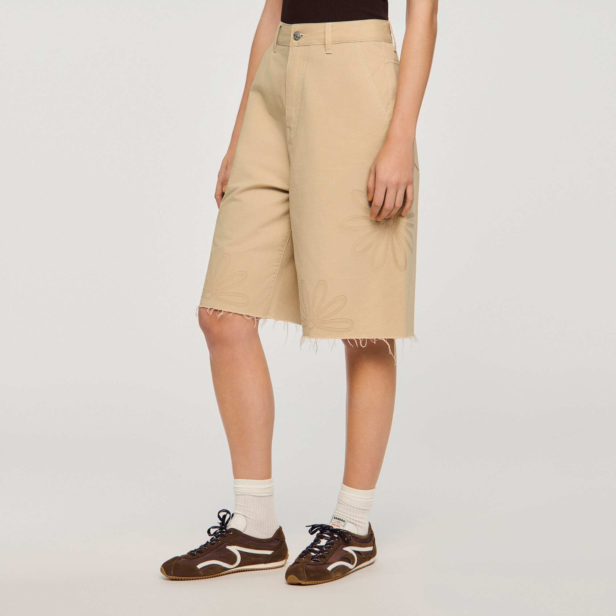 Light Wave Sneaker aus Veloursleder