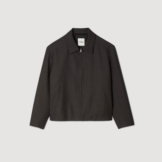 Jacke aus technischem Material