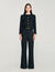 Tweed suit trousers