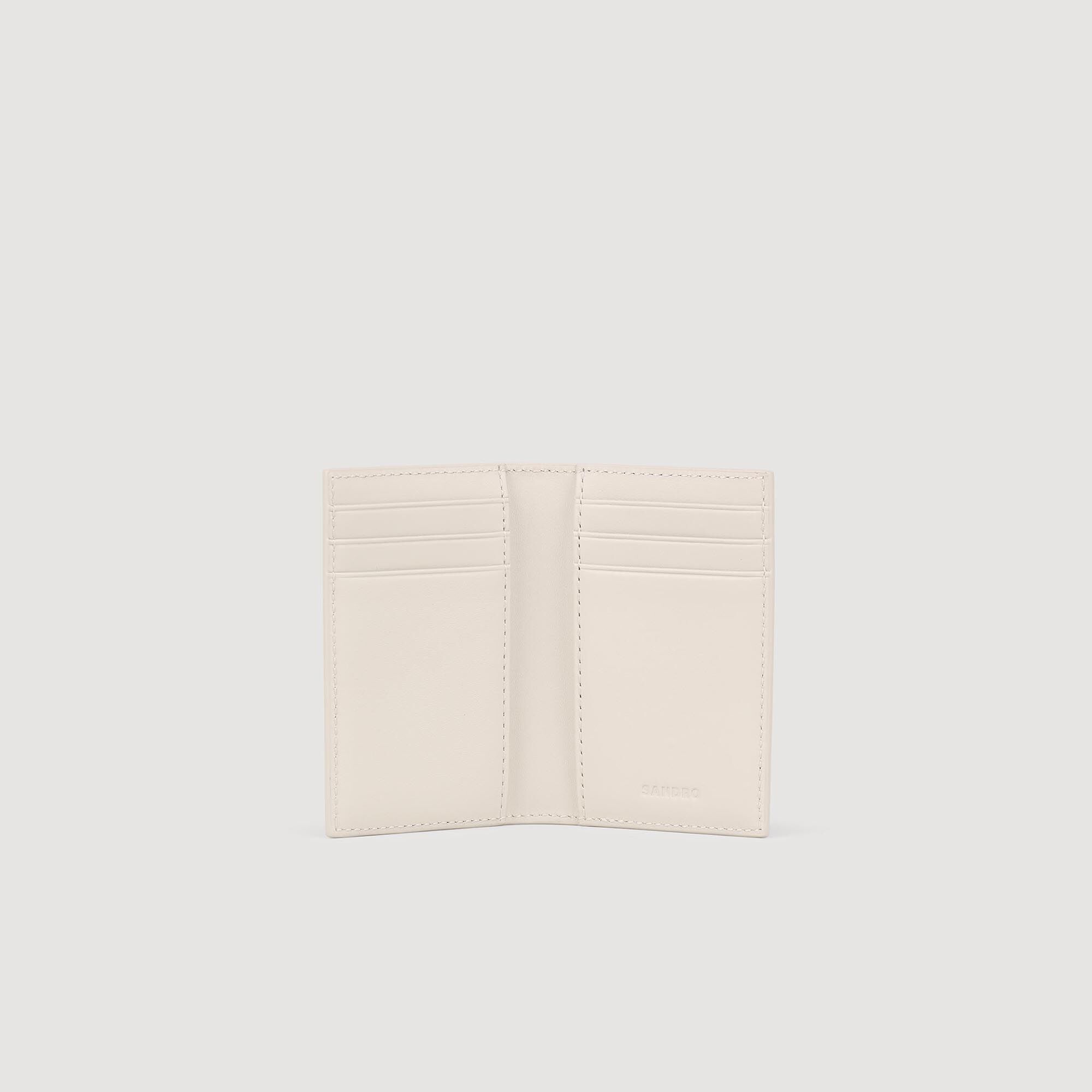 Brieftasche aus rekonstituiertes Leder
