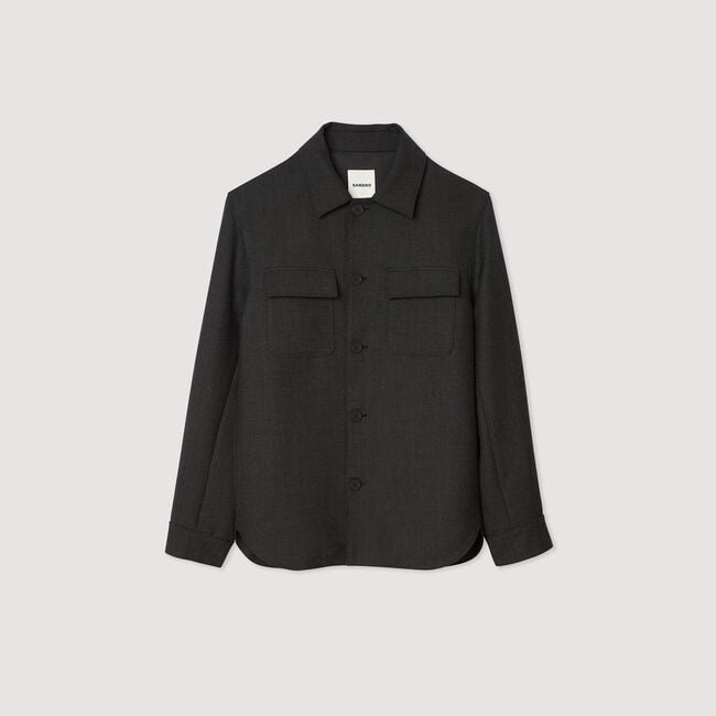 Surchemise en laine
