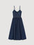 Robe midi en jean