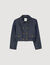 Taillierter Blazer aus Denim
