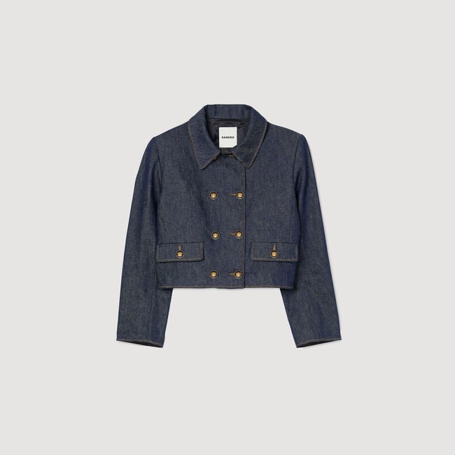 Veste de tailleur en denim