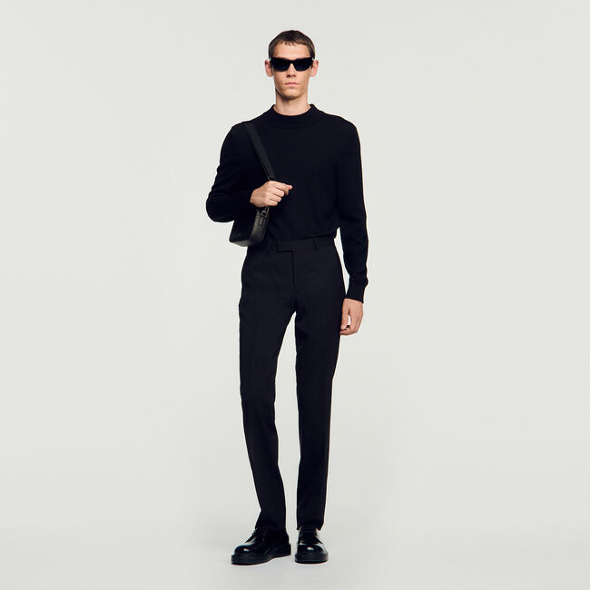 Pantalon de costume &agrave; coupe classique - Homme | Sandro