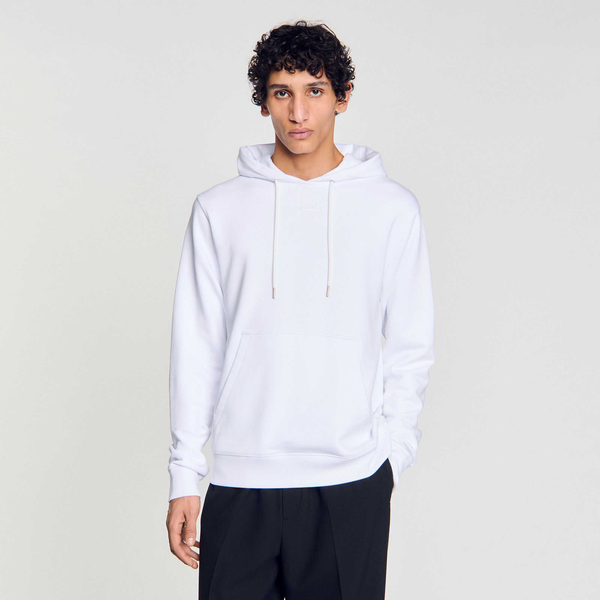 Logo-Hoodie mit Kapuze