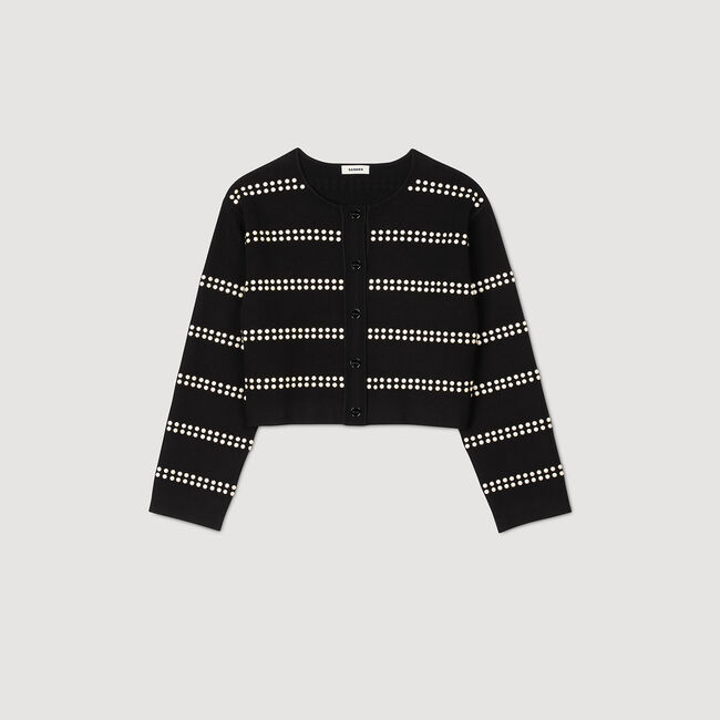 Cardigan mit Studs