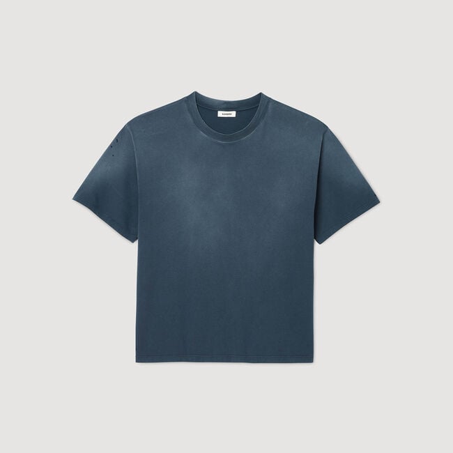 T-shirt oversize en coton