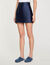 Satin short skirt