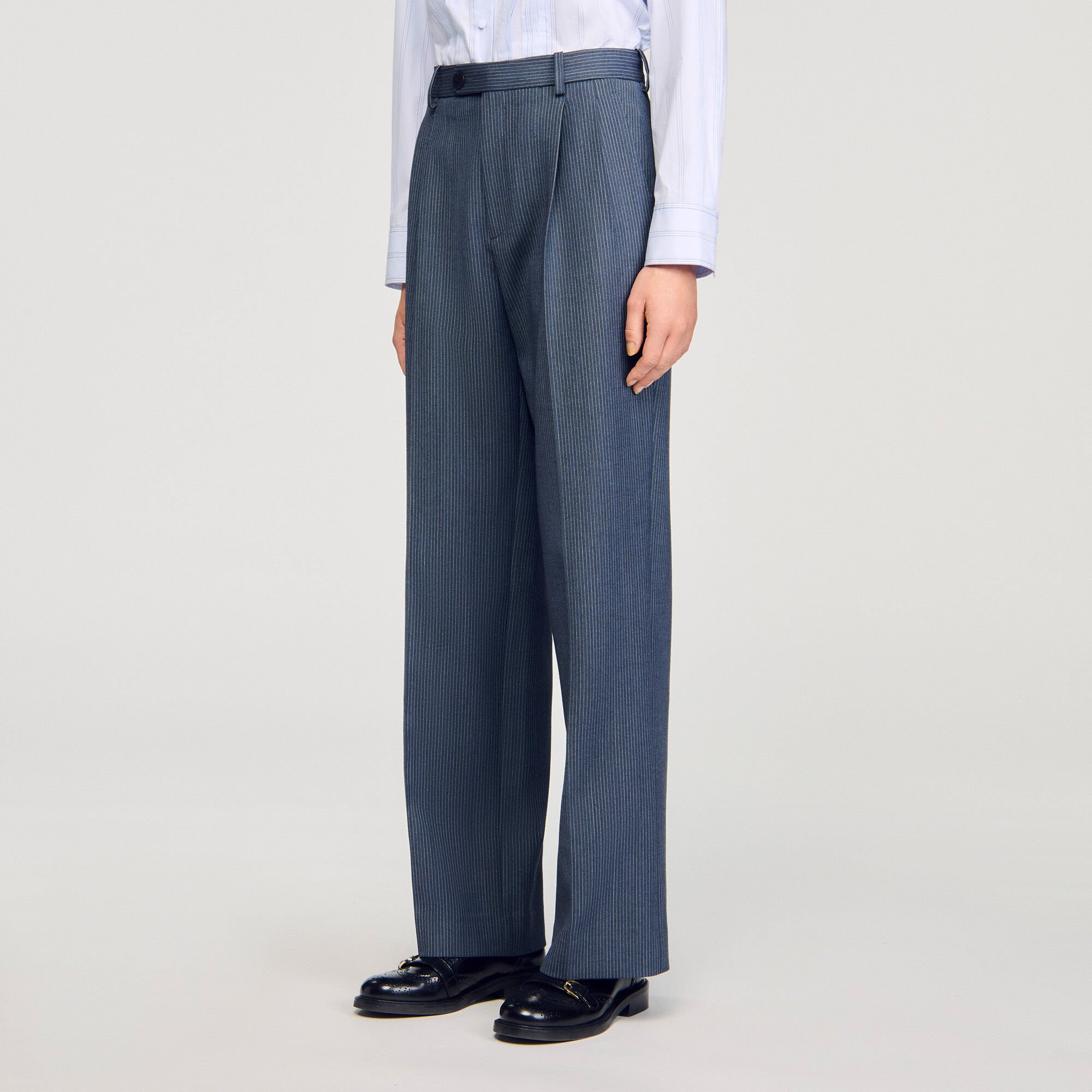 Gestreifte Hose