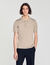 Strick-Poloshirt mit kurzen &Auml;rmeln