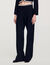 High-waisted tweed trousers
