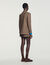 Check wool jacket