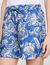 Kurze Shorts mit Blumenprint