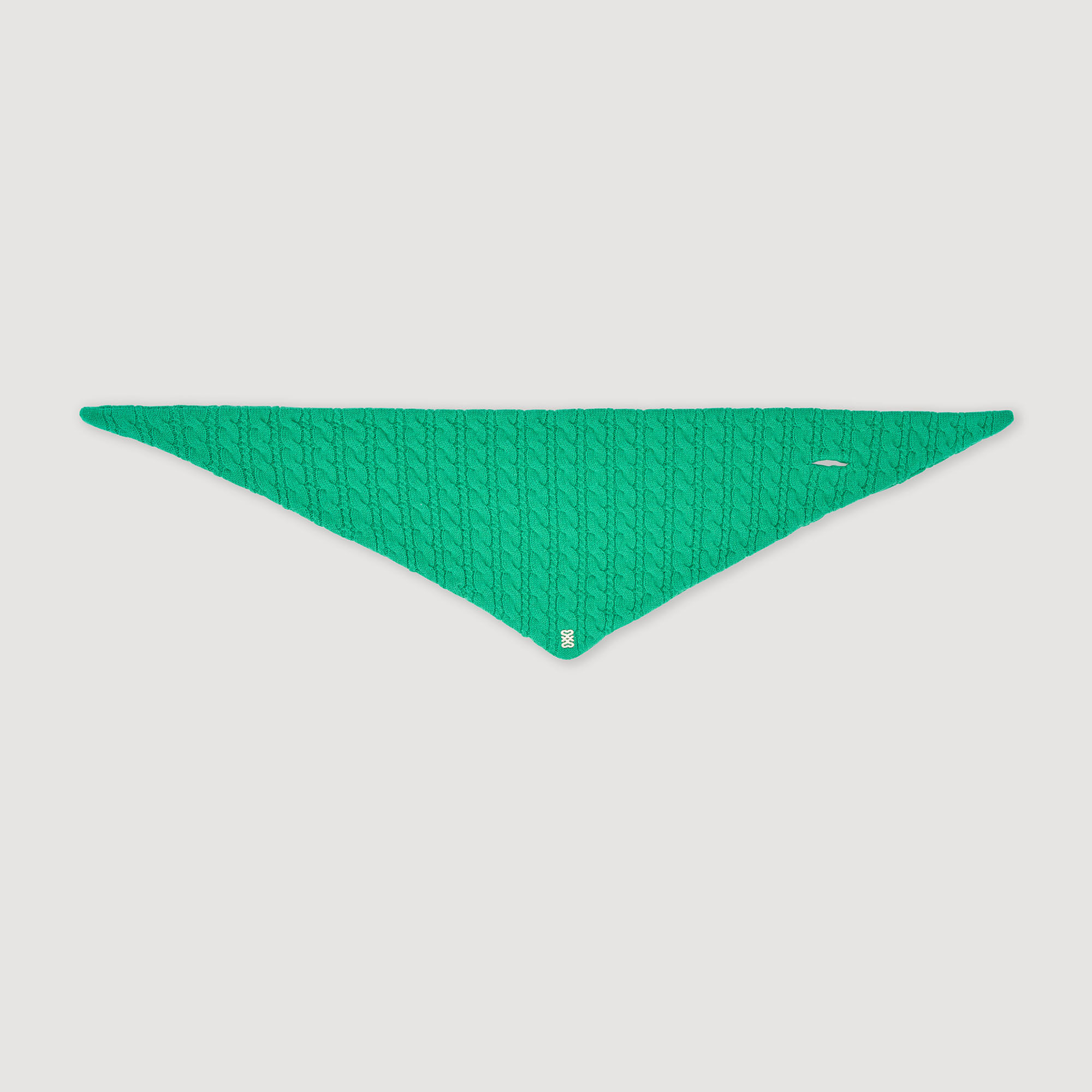 Cable knit bandana Cable knit bandana