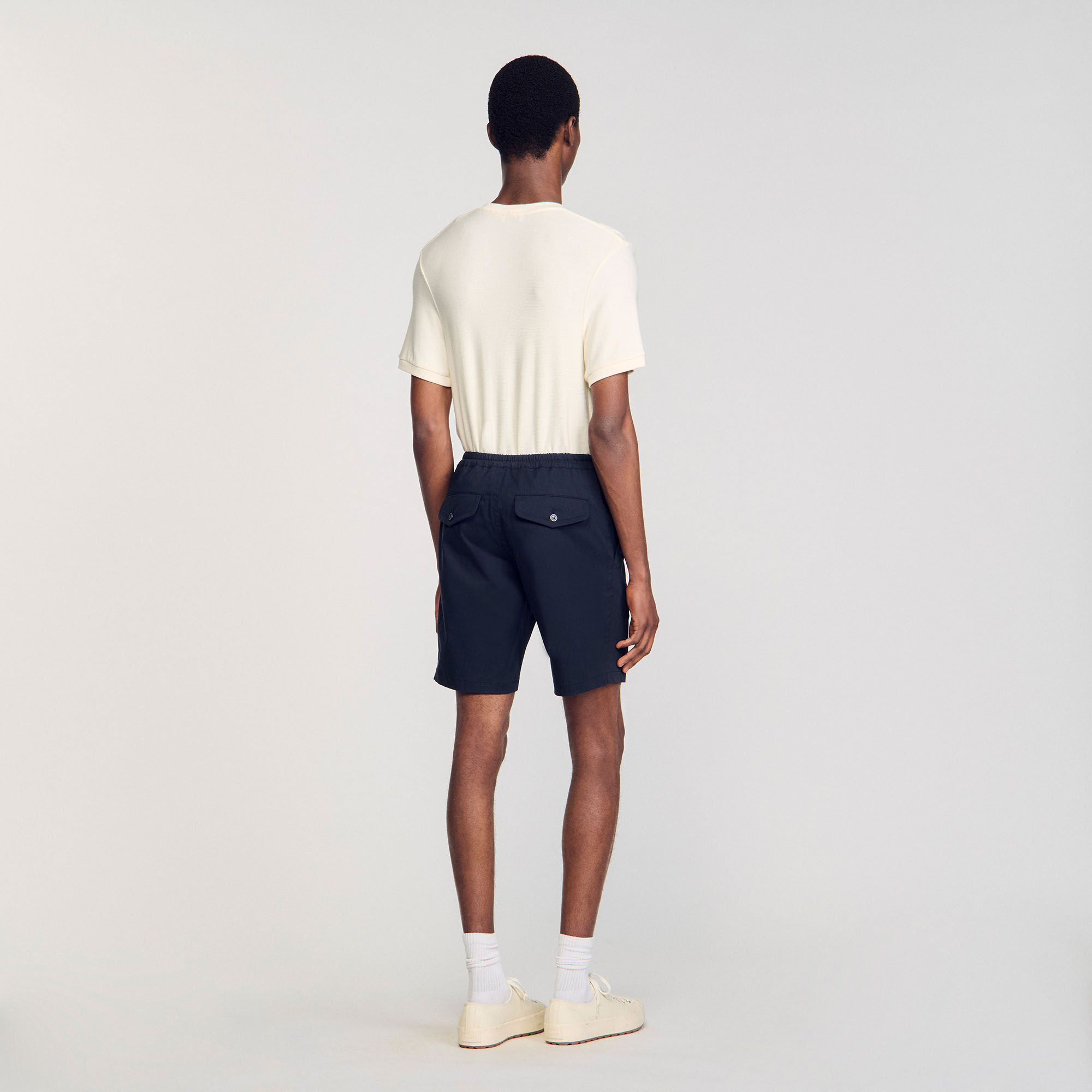 Shorts aus Baumwolle