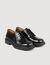 Derbies en cuir glacé