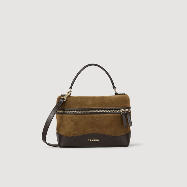 Sac TANGOSO vanity en cuir et suède
