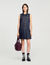 Robe courte en denim
